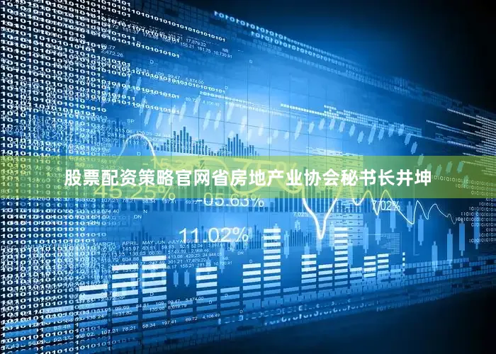 股票配资策略官网省房地产业协会秘书长井坤